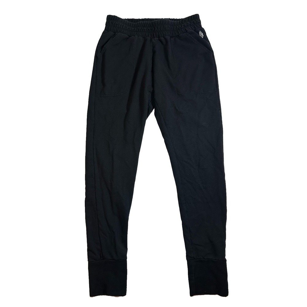 FP Movement Free People Black Joggers Sweatpants Women Medium Tapered Leg Yoga
